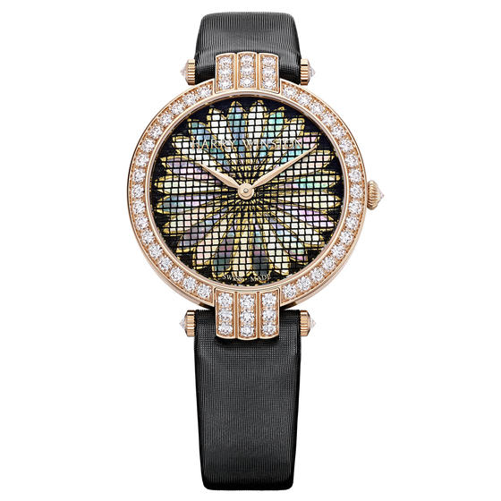 Discount Harry Winston PREMIER PRECIOUS WEAVING AUTOMATIC 36MM Pink Gold watch replica